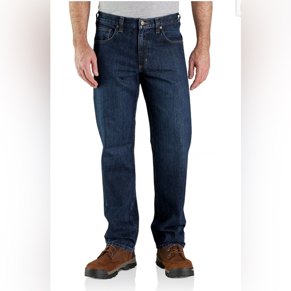 CARHARTT Men’s Relaxed Fit Straight Leg Jeans Size 40x34